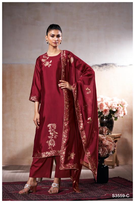 Ganga Paulina 3559 catalog salwar kameez wholesaler in surat