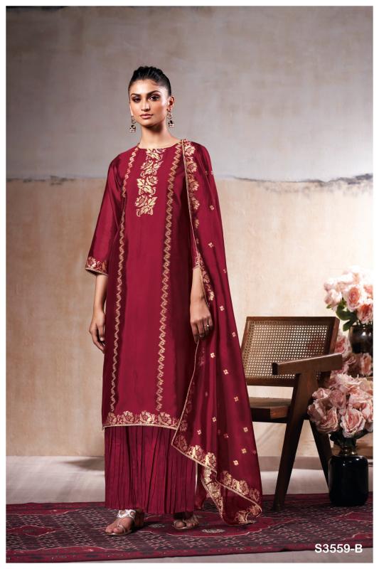 Ganga Paulina 3559 catalog salwar kameez wholesaler in surat