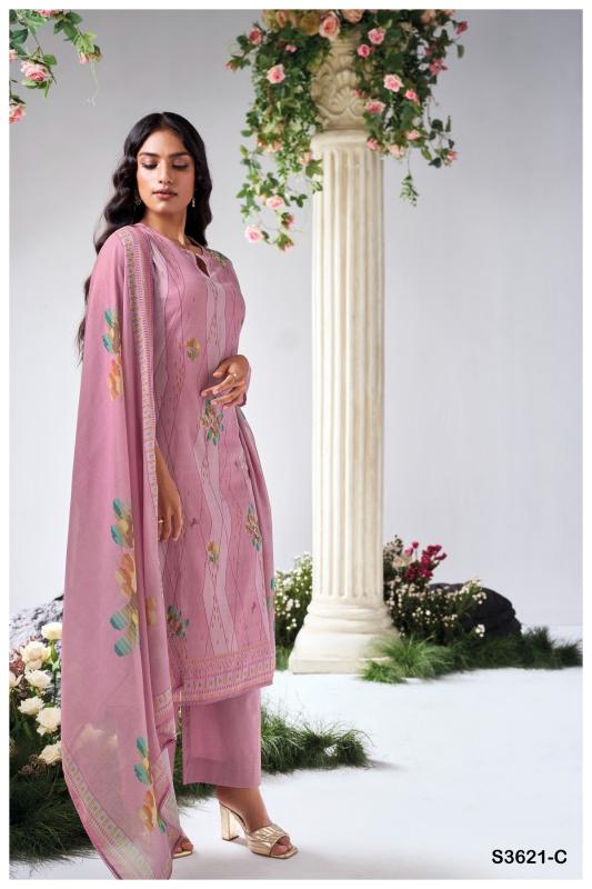 Ganga Prapti 3621 catalog salwar kameez wholesale surat