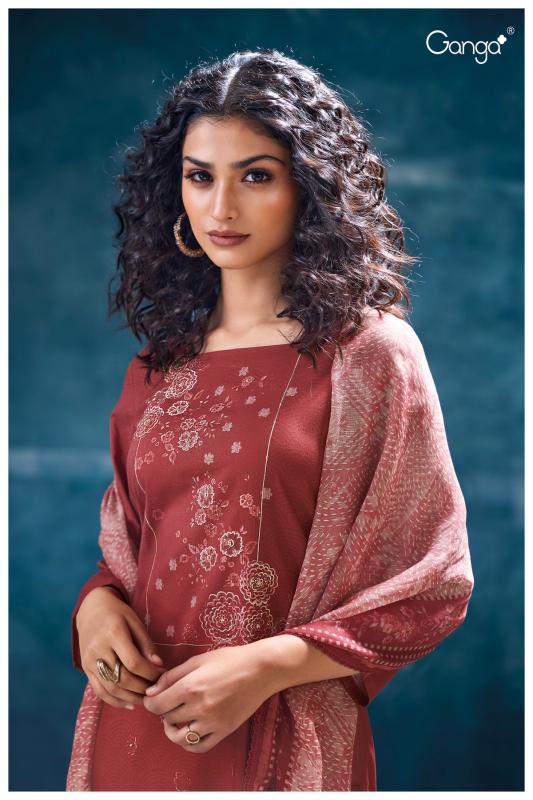 Ganga Pujita 3567 catalog unstitched salwar kameez wholesalers in india