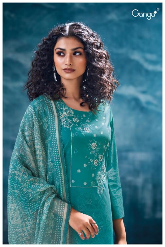 Ganga Pujita 3567 catalog unstitched salwar kameez wholesalers in india