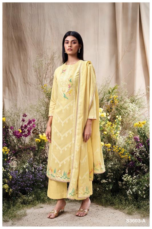 Ganga Rupreet 3603 catalog wholesale suppliers of salwar kameez in surat gujarat