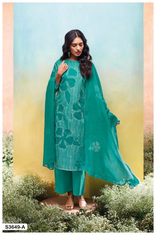 Ganga Sanuthi 3649 catalog salwar kameez wholesaler in surat