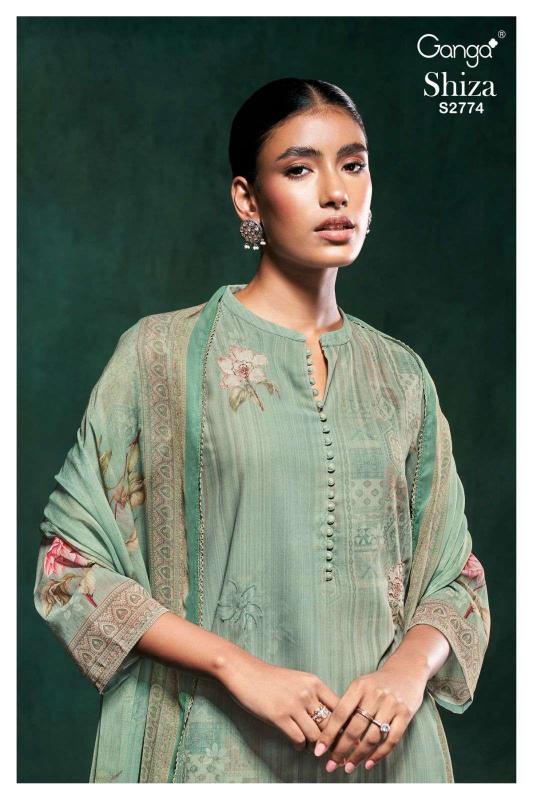 Ganga Shiza 2774 catalog wholesale salwar kameez market in surat