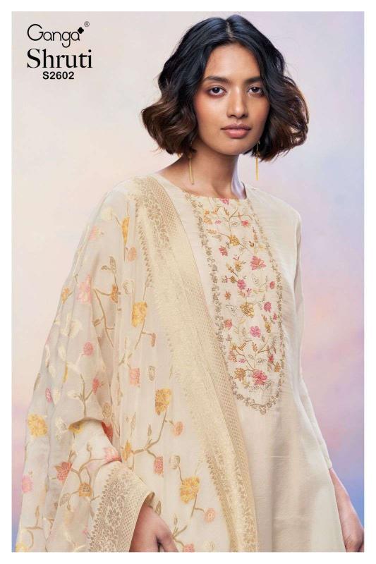 Ganga Shruti 2602 catalog surat market salwar kameez