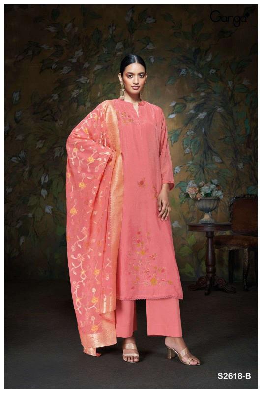 Ganga Swara 2618 catalog surat salwar kameez