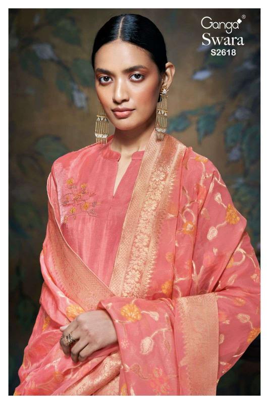 Ganga Swara 2618 catalog surat salwar kameez