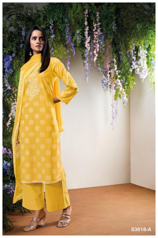 Ganga Vireya 3618 catalog salwar kameez manufacturers in surat