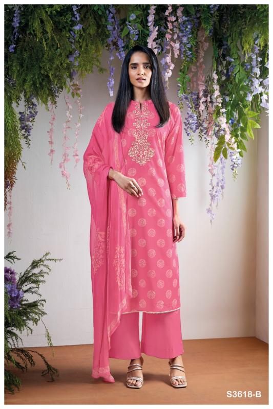 Ganga Vireya 3618 catalog salwar kameez manufacturers in surat