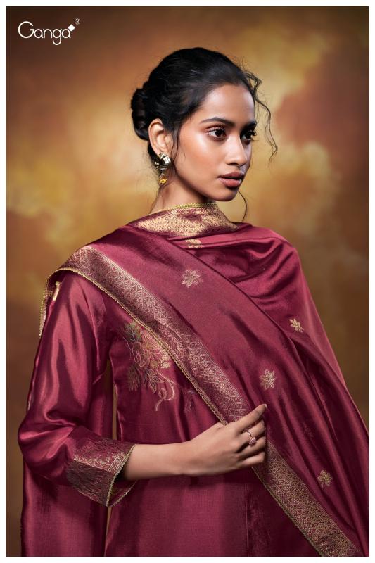 Ganga Yelena 3672 catalog salwar kameez factories in surat