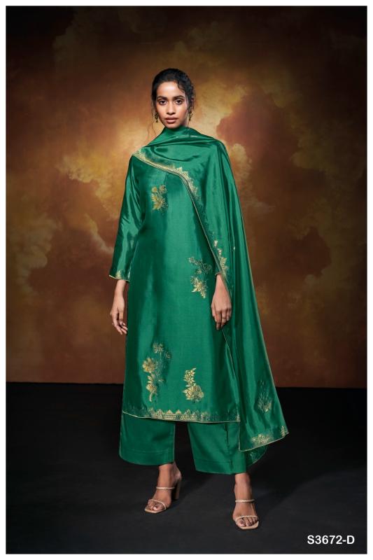 Ganga Yelena 3672 catalog salwar kameez factories in surat