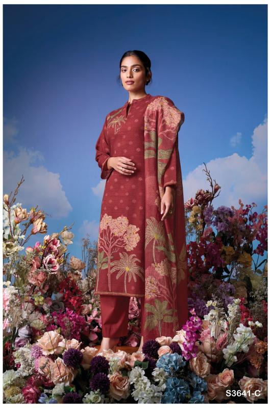 Ganga Ziya 3641 catalog wholesale suppliers of salwar kameez in surat gujarat