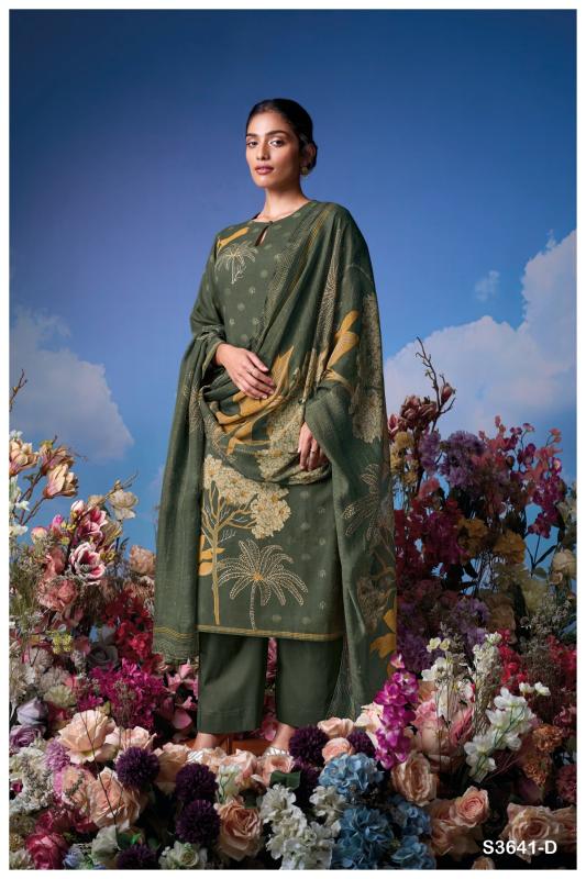Ganga Ziya 3641 catalog wholesale suppliers of salwar kameez in surat gujarat