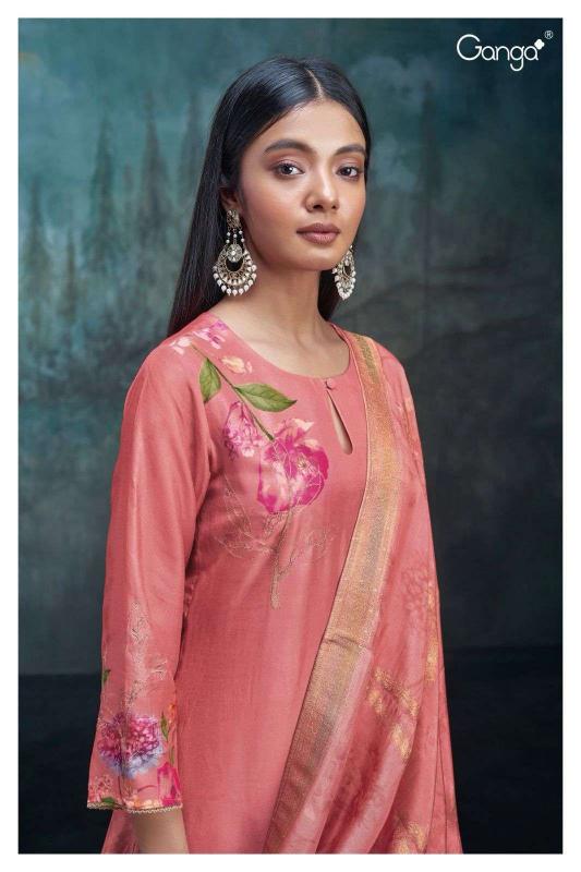 Ganga Zoey 2097 catalog wholesale salwar kameez surat