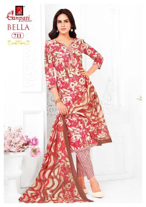 Ganpati Bella Vol-7 – Kurti Pant With Dupatta - Wholesale Catalog