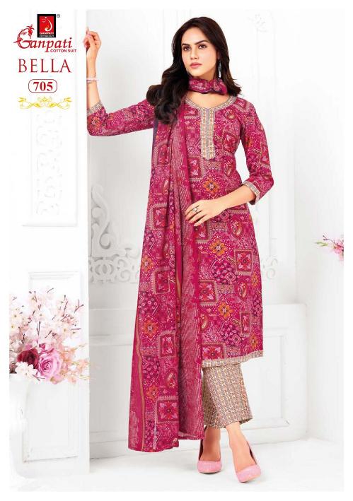 Ganpati Bella Vol-7 – Kurti Pant With Dupatta - Wholesale Catalog