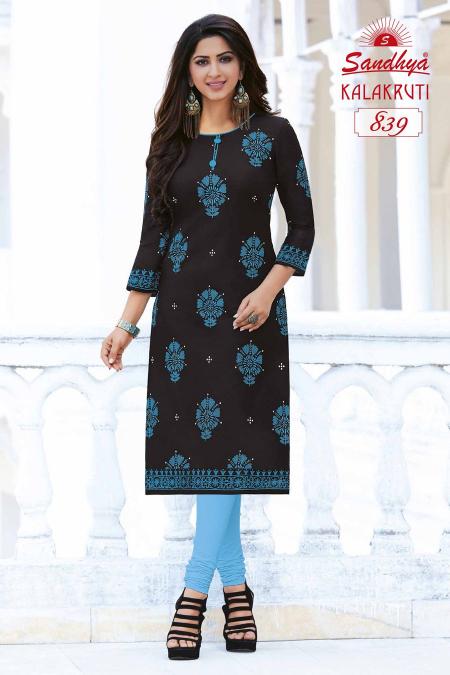 Ganpati Kalakruti Vol-1 – Straight Kurtis - Wholesale Catalog