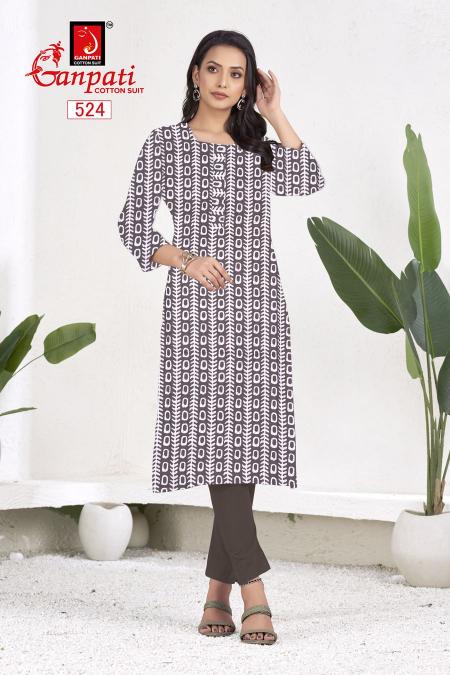 Ganpati Kalakruti Vol-1 – Straight Kurtis - Wholesale Catalog