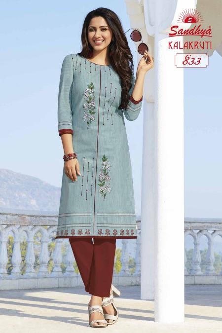 Ganpati Kalakruti Vol-1 – Straight Kurtis - Wholesale Catalog