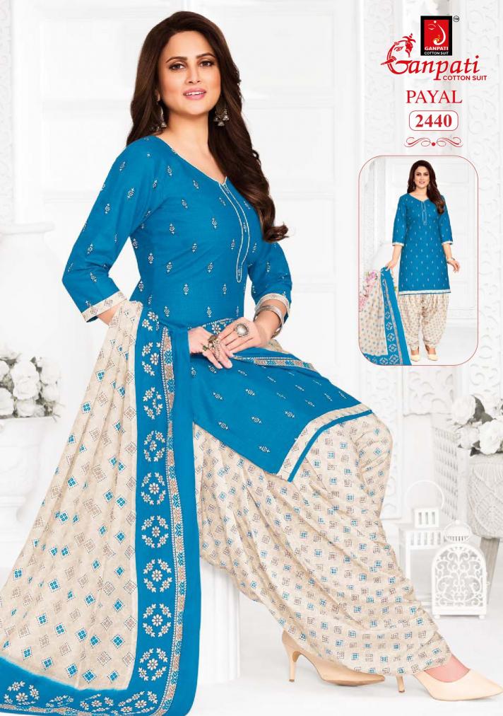 Ganpati Payal Vol-10 – Dress Material - Wholesale Catalog