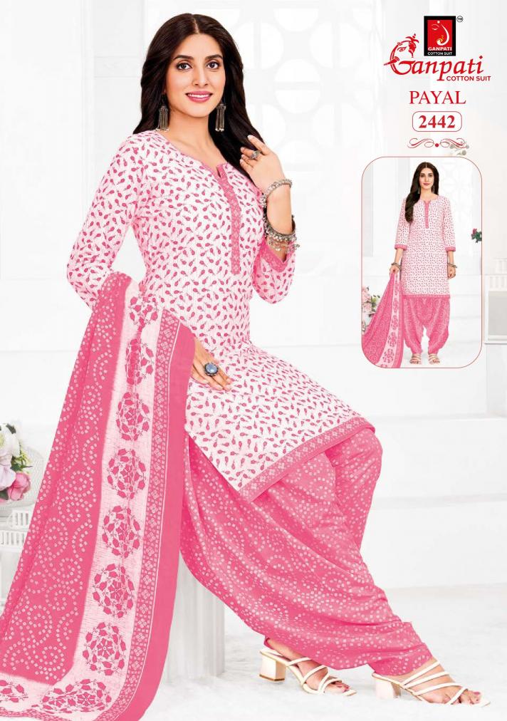 Ganpati Payal Vol-10 – Dress Material - Wholesale Catalog
