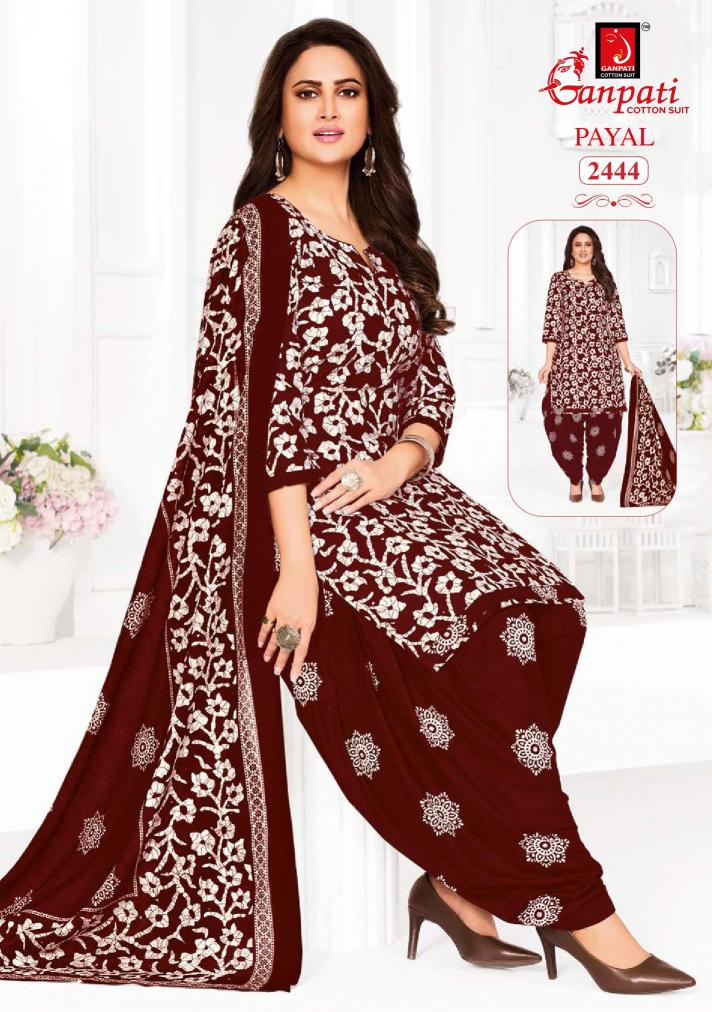 Ganpati Payal Vol-10 – Dress Material - Wholesale Catalog
