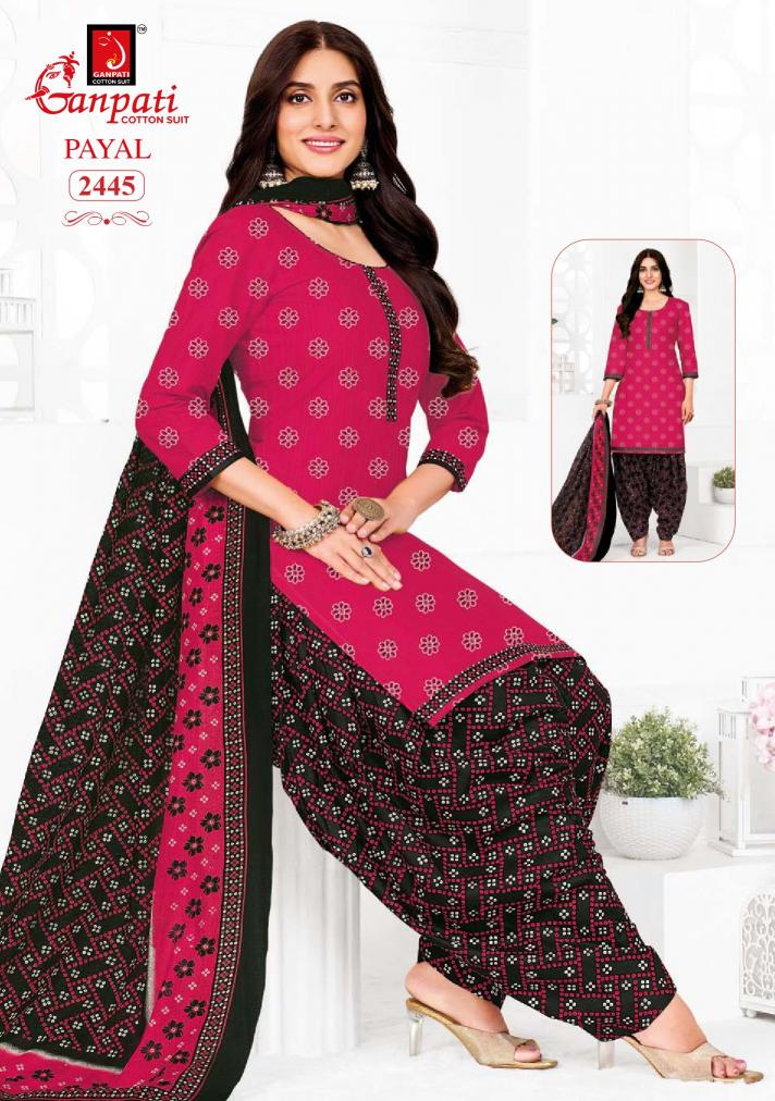 Ganpati Payal Vol-10 – Dress Material - Wholesale Catalog