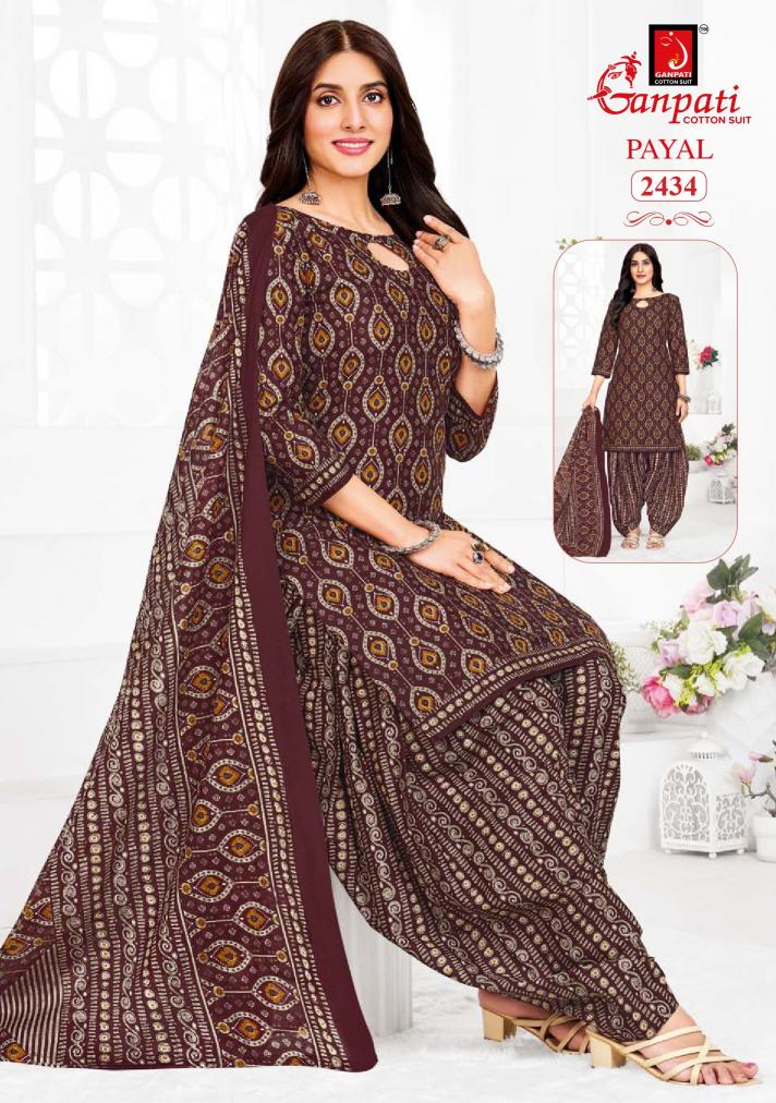 Ganpati Payal Vol-10 – Dress Material - Wholesale Catalog