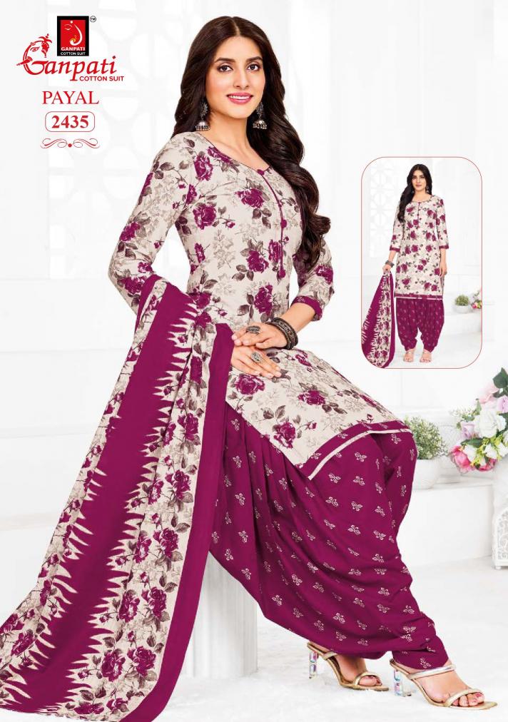 Ganpati Payal Vol-10 – Dress Material - Wholesale Catalog