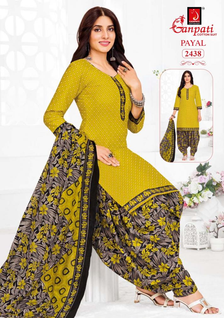 Ganpati Payal Vol-10 – Dress Material - Wholesale Catalog