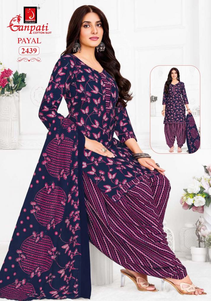 Ganpati Payal Vol-10 – Dress Material - Wholesale Catalog