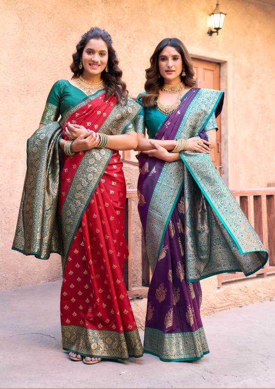 Gobuni Sanvi Silk catalog surat silk sarees online shopping
