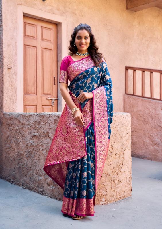 Gobuni Sanvi Silk catalog surat silk sarees online shopping