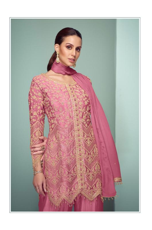 Gulkayra Crown Platinum catalog Chinon designer salwar kameez wholesale online