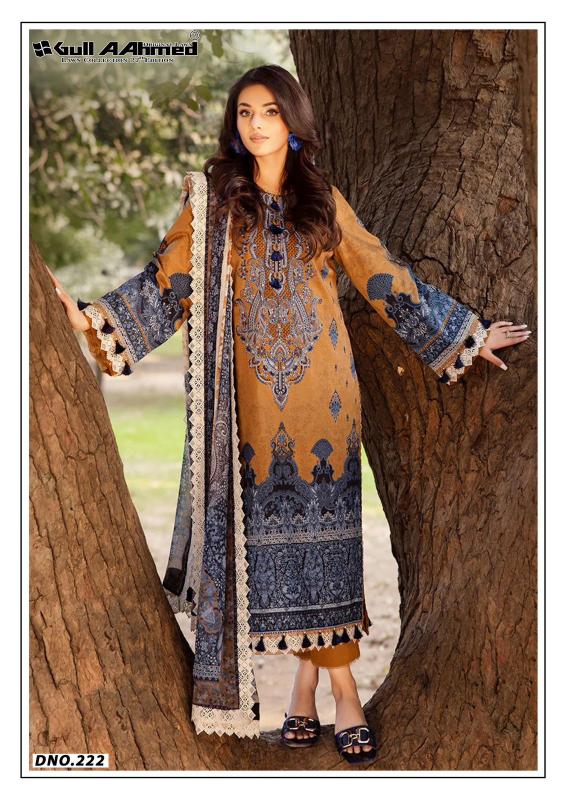 Gull AAhmed Lawn Vol-27 - Karachi Dress Material  - Wholesale Catalog