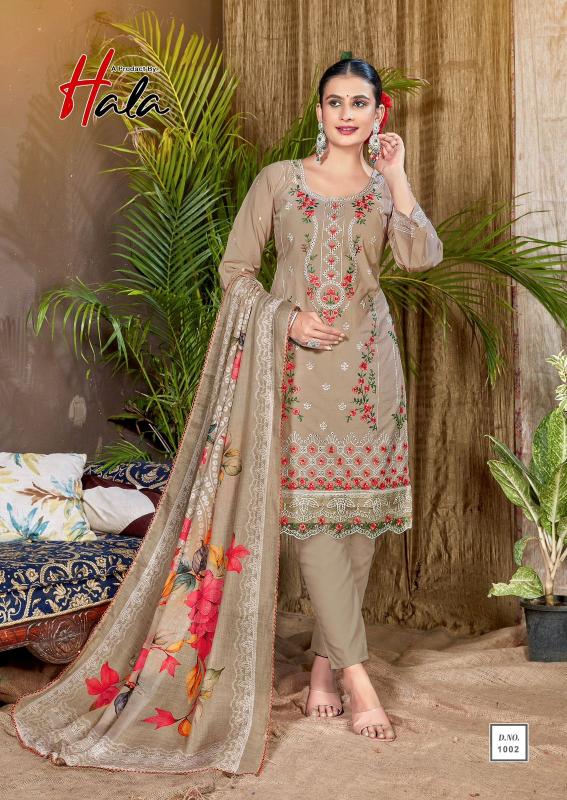 Hala Tabeer Vol 23 catalog dress material wholesaler in kolkata
