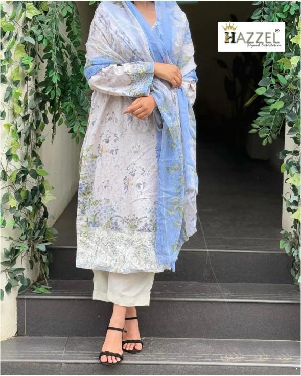 Hazzel Needle Wonder 0327 Catalog pakistani designer suits wholesale