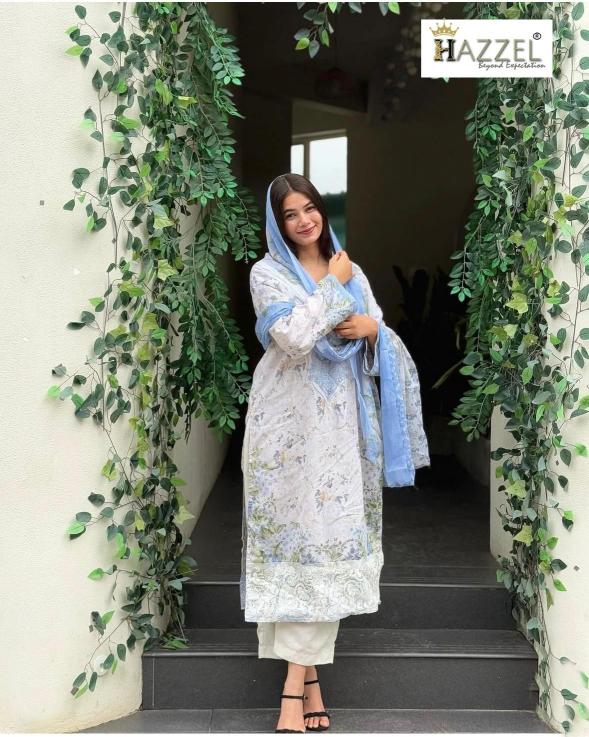 Hazzel Needle Wonder 0327 Catalog pakistani designer suits wholesale