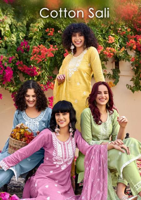 Isavasyam Cotton Sali catalog womens kurtis online india