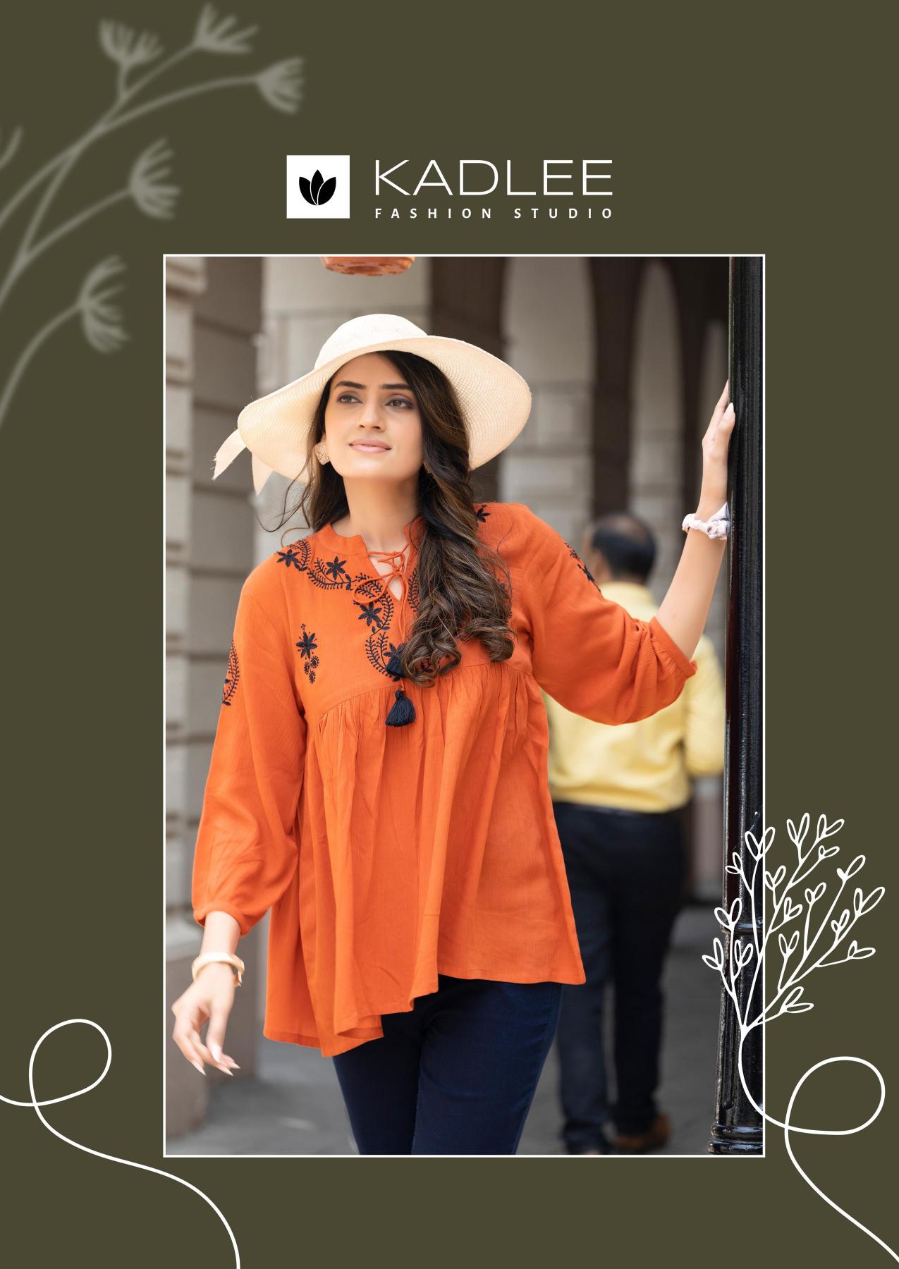 Kadlee Crystal Catalog indian designer tunics kurtis