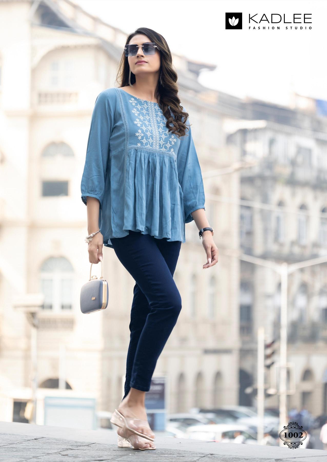 Kadlee Crystal Catalog indian designer tunics kurtis