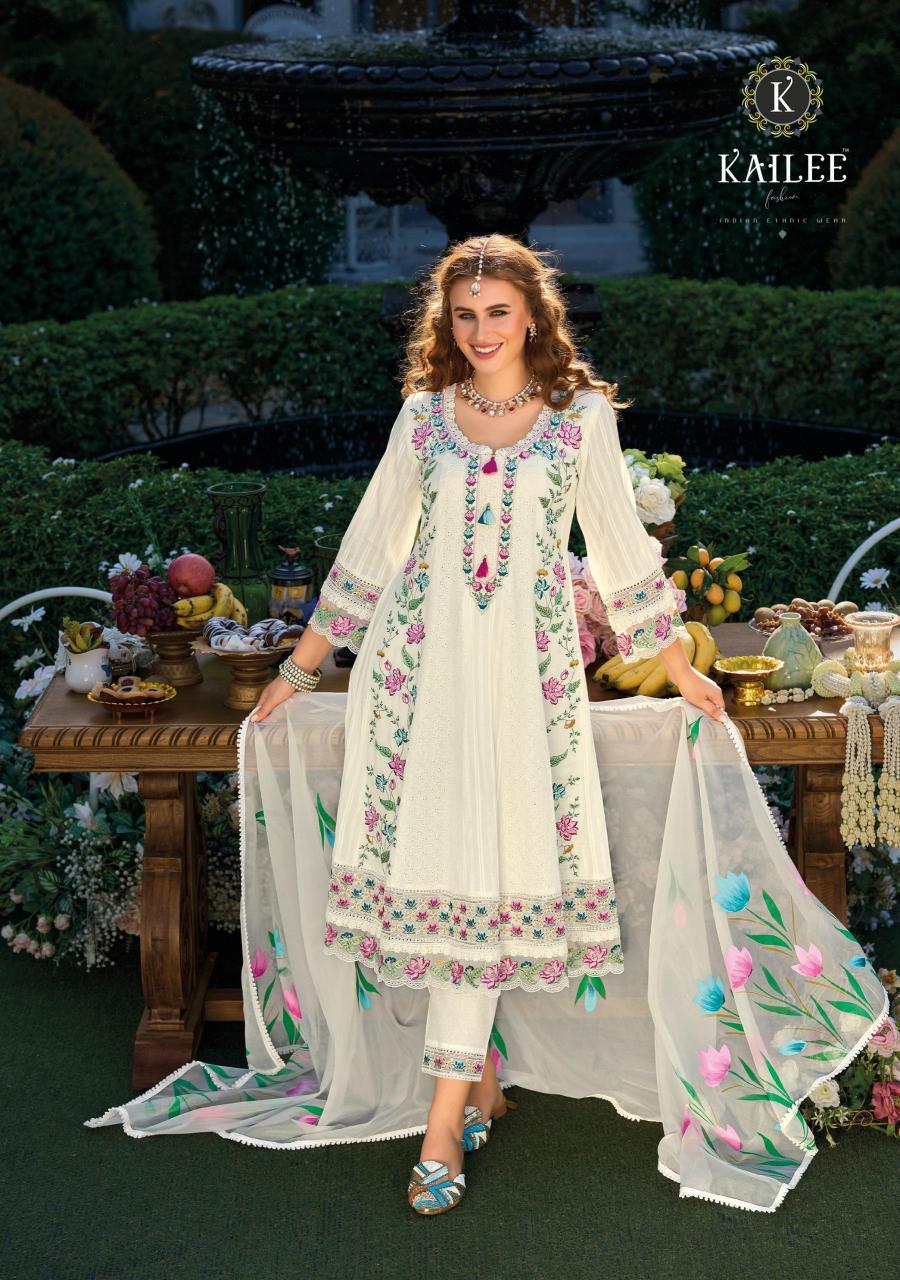 Kailee Fashion Jugani catalog indian stylish kurti
