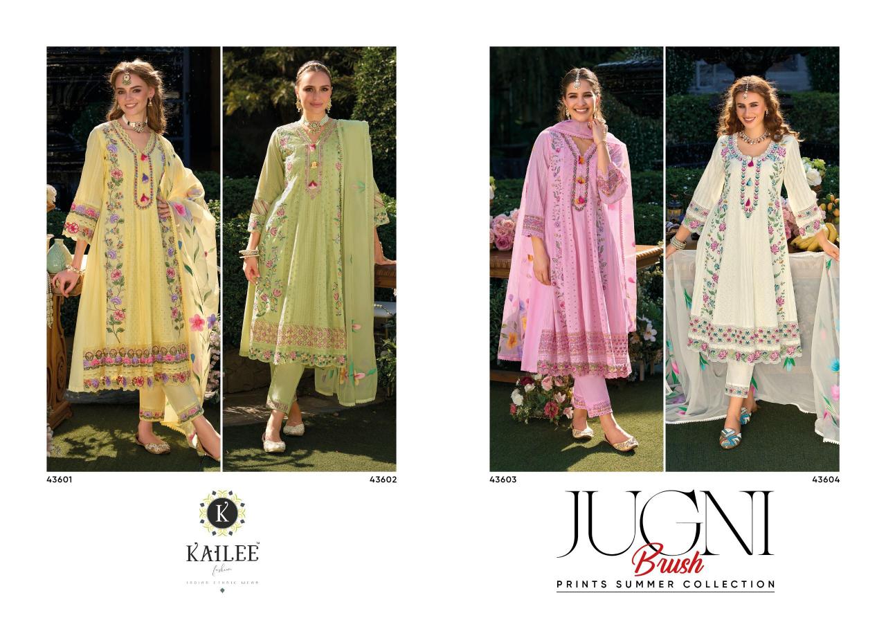 Kailee Fashion Jugani catalog indian stylish kurti
