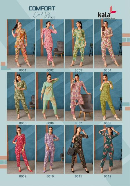 Kala Comfort Vol-3 – Cord Set - Wholesale Catalog