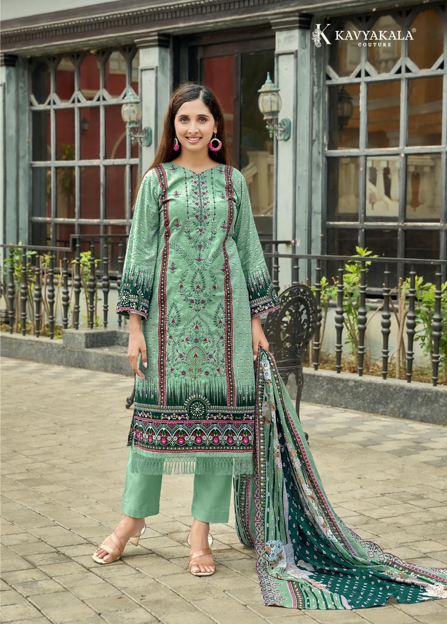 KavyaKala Bin Saeed Catalog pakistani casual suit designs