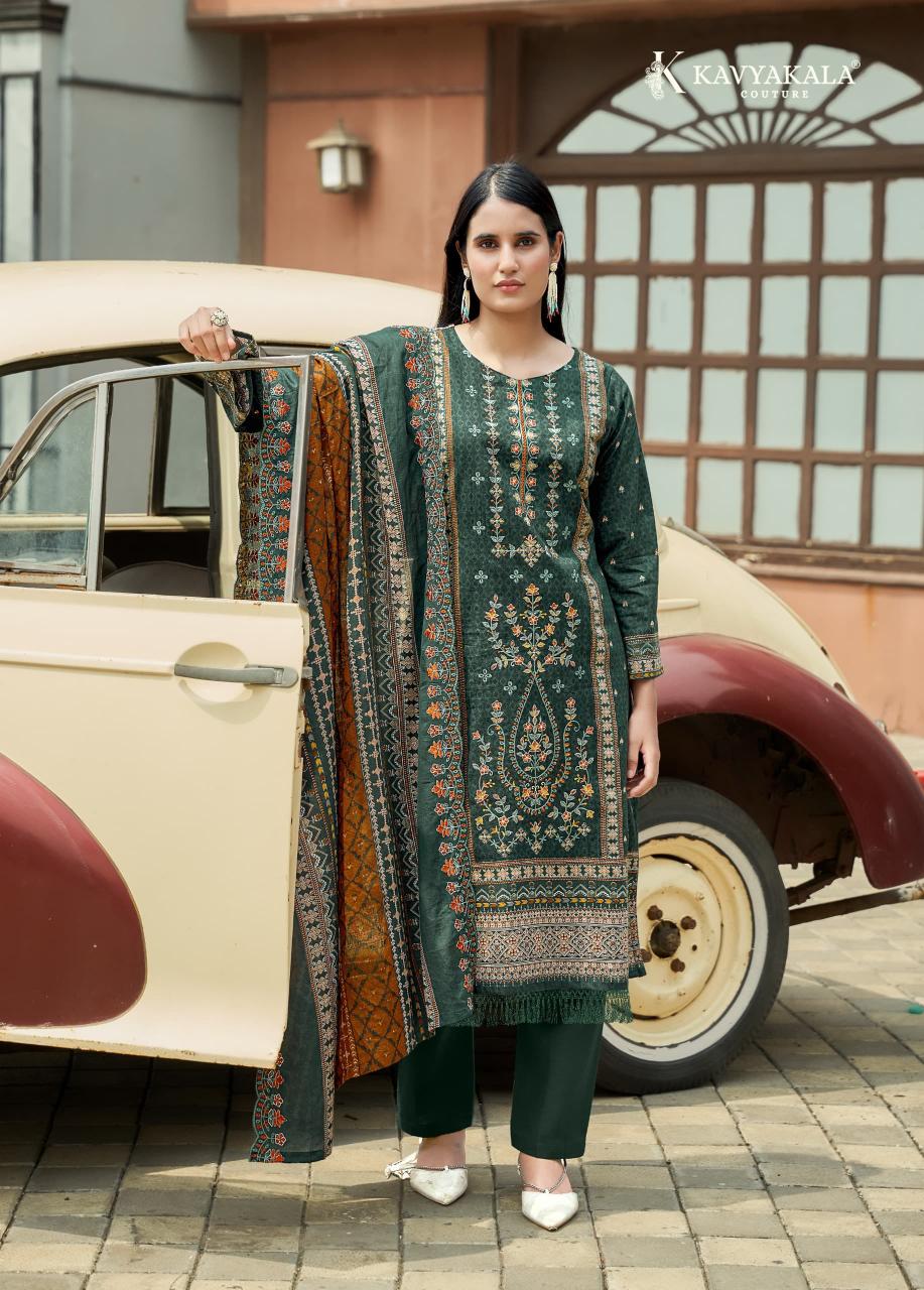 KavyaKala Bin Saeed Catalog pakistani casual suit designs