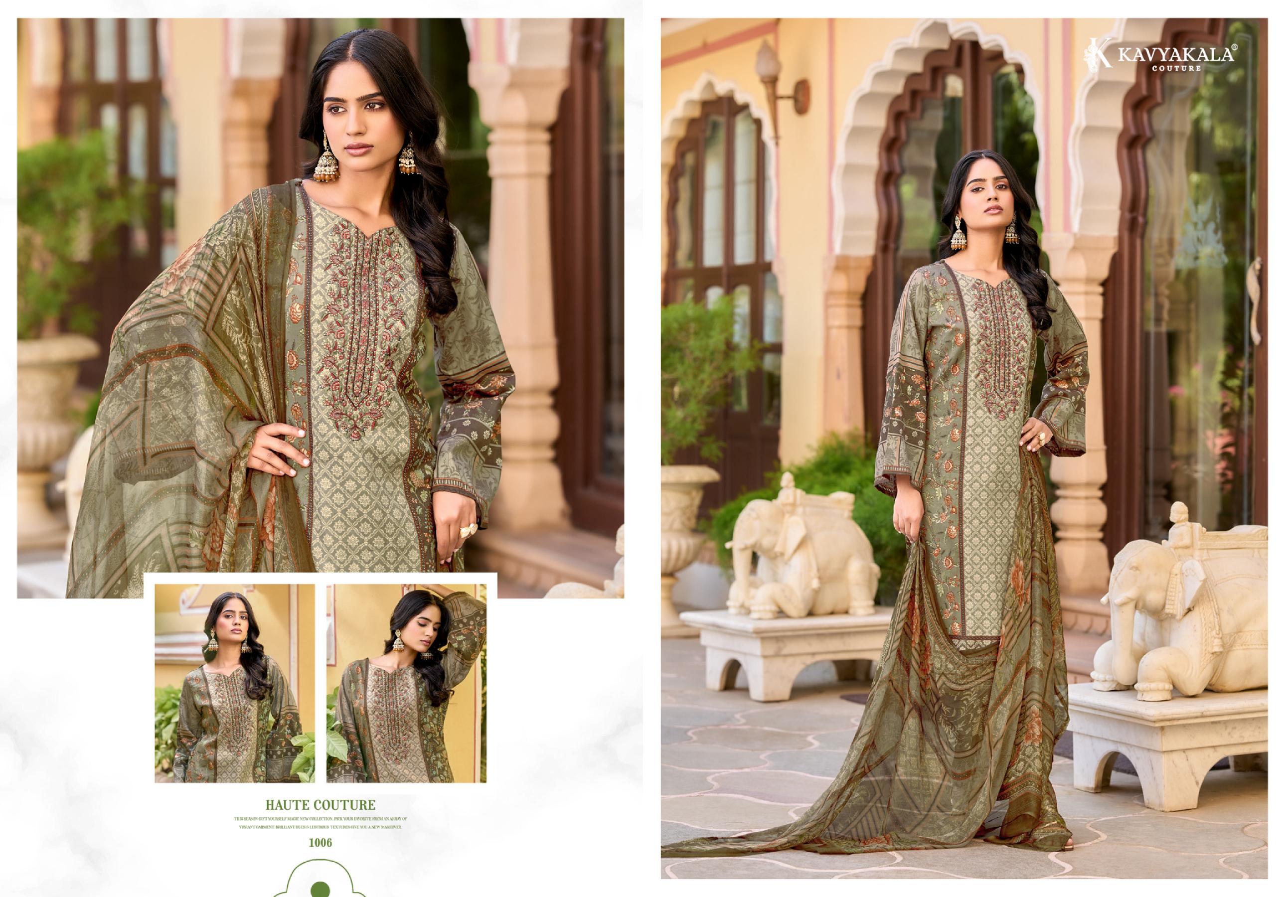 KavyaKala Saumya catalog pakistani cotton suits wholesaler