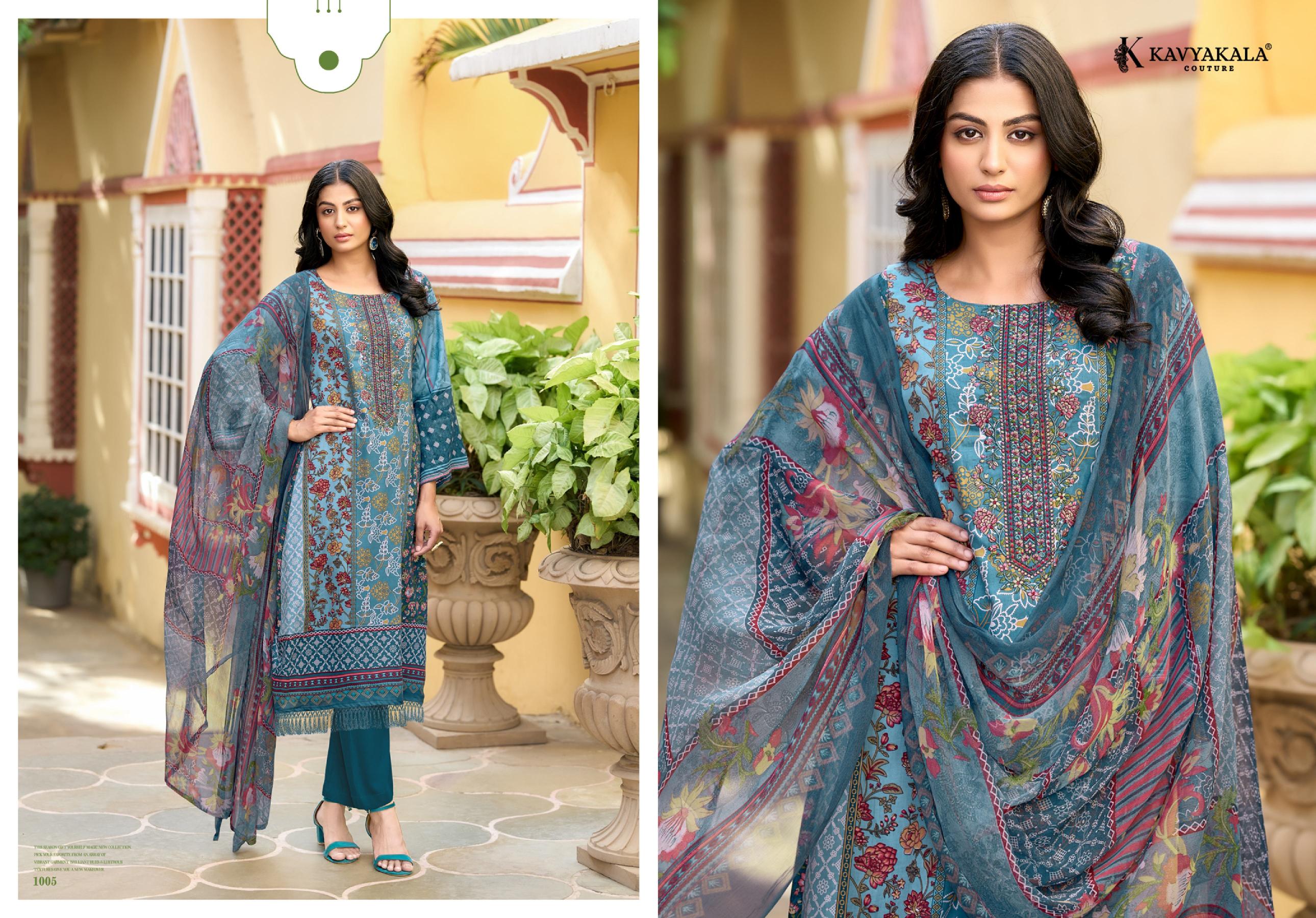 KavyaKala Saumya catalog pakistani cotton suits wholesaler