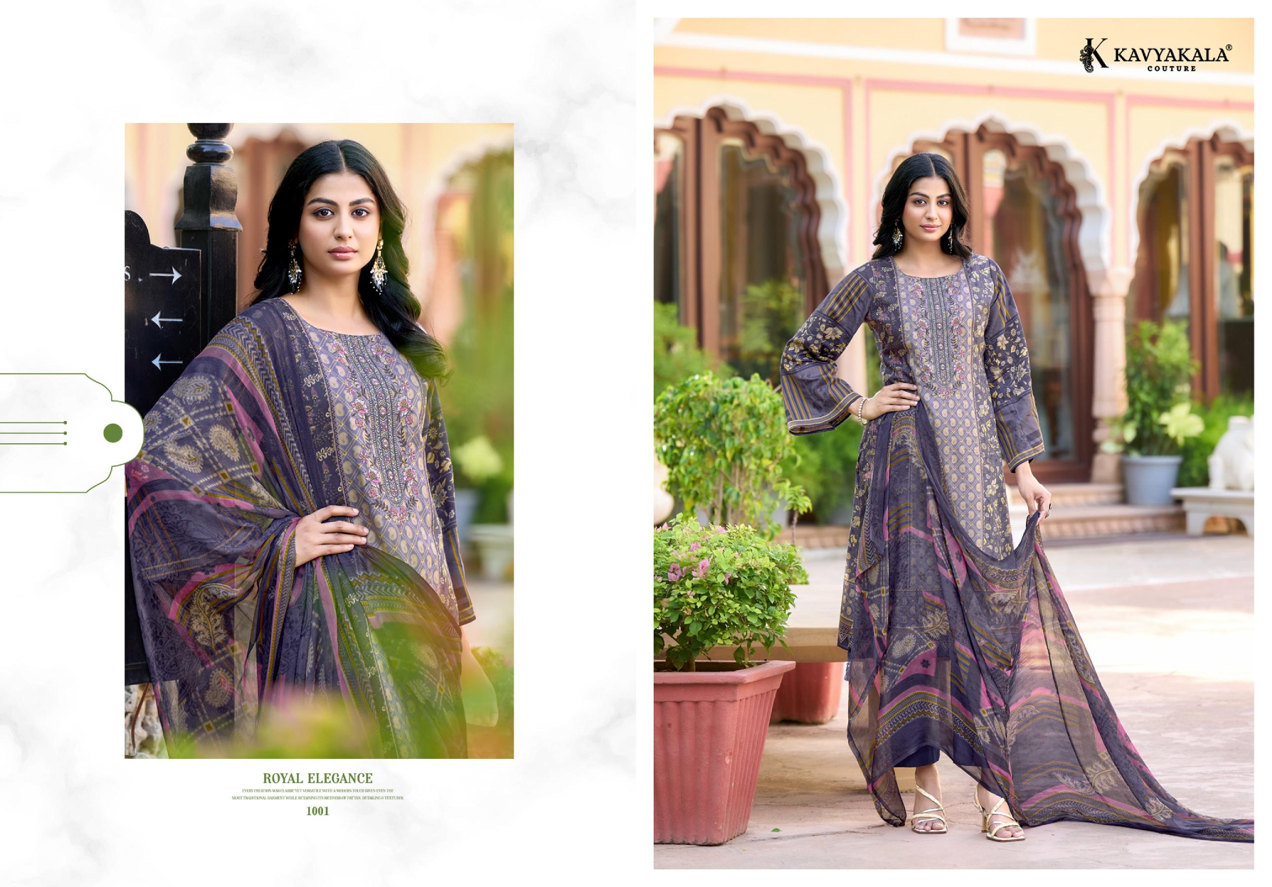 KavyaKala Saumya catalog pakistani cotton suits wholesaler
