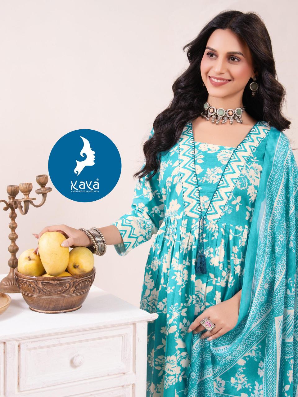 Kaya Heeravati vol 3 catalog yellow colour kurti online india